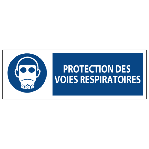 Signalétique Protection des Voies Respiratoires ISO 7010