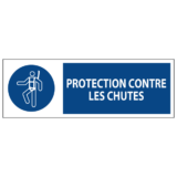 Signalétique Protection Contre les Chutes ISO 7010