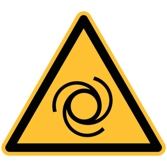 Signalétique Danger Démarrage Automatique ISO 7010 - W018