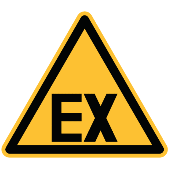 Signalétique Danger Zone ATEX ISO 7010