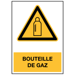 Panneau Bouteille de Gaz ISO 7010