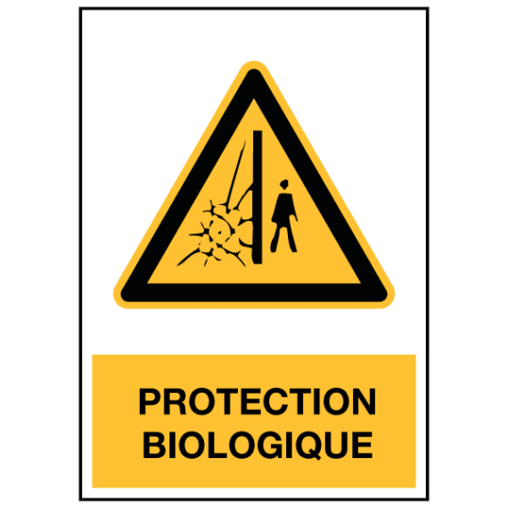 Panneau Protection Biologique ISO 7010
