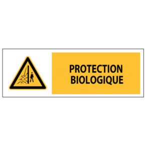 Panneau Protection Biologique ISO 7010