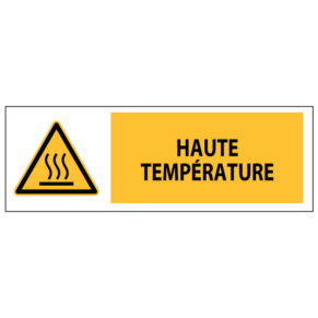 Panneau Haute Température ISO 7010