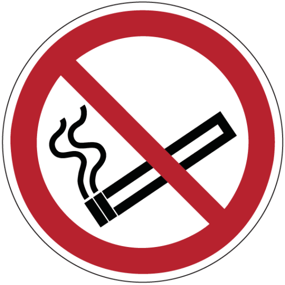 Panneau Interdiction de Fumer ISO 7010