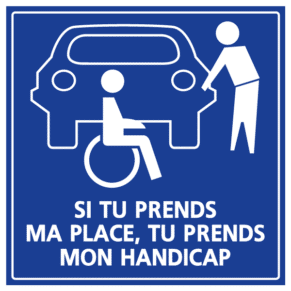 Pictogramme Place de Parking Handicap