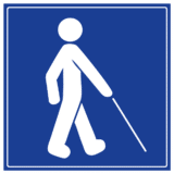 Pictogramme Malvoyant