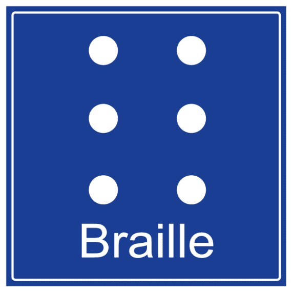 Pictogramme Braille