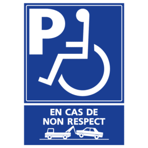 Pictogramme En Cas de Non-Respect, Fourrière