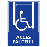 Panneau Accès Fauteuil PMR