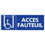 Panneau Accès Fauteuil
