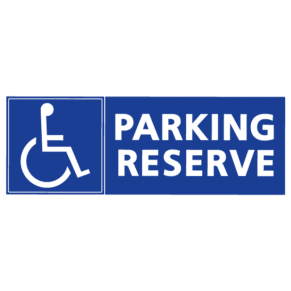 Panneau Parking Réservé PMR