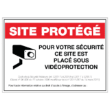 Panneau Site Protégé