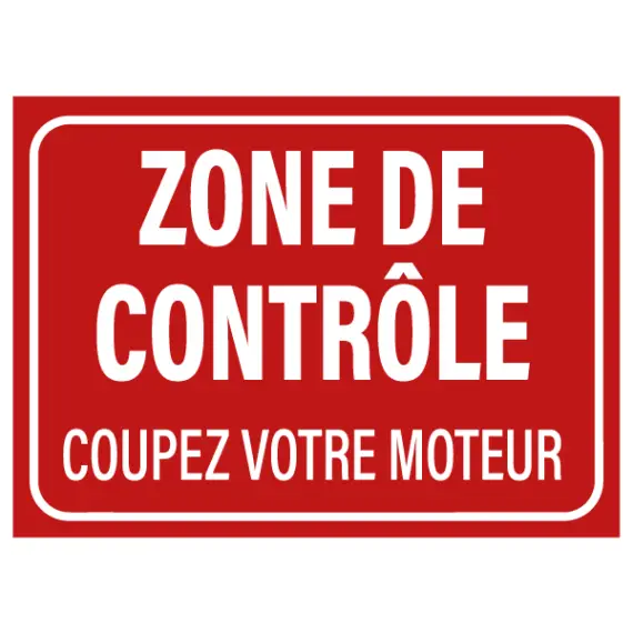 Panneau Zone de Contrôle - Coupez Votre Moteur