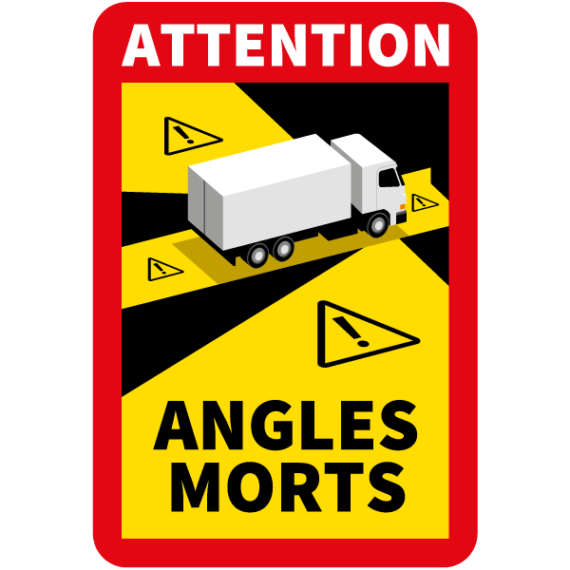 Panneau Attention Angles Morts