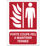 Panneau Porte Coupe-Feu A Maintenir Fermée