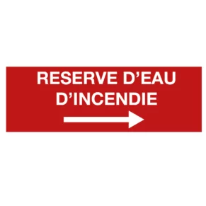 Panneau Réserve d'Eau d'Incendie