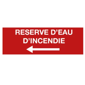 Panneau Réserve d'Eau d'Incendie