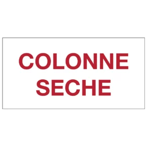 Panneau Colonne Sèche